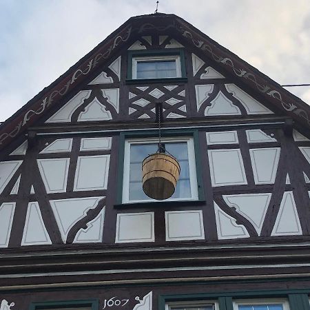 Schoene Ferienwohnung Gewoelbekeller Fachwerkhaus Бахарах Экстерьер фото