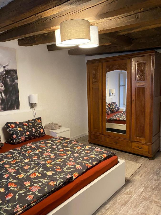 Schoene Ferienwohnung Gewoelbekeller Fachwerkhaus Бахарах Экстерьер фото