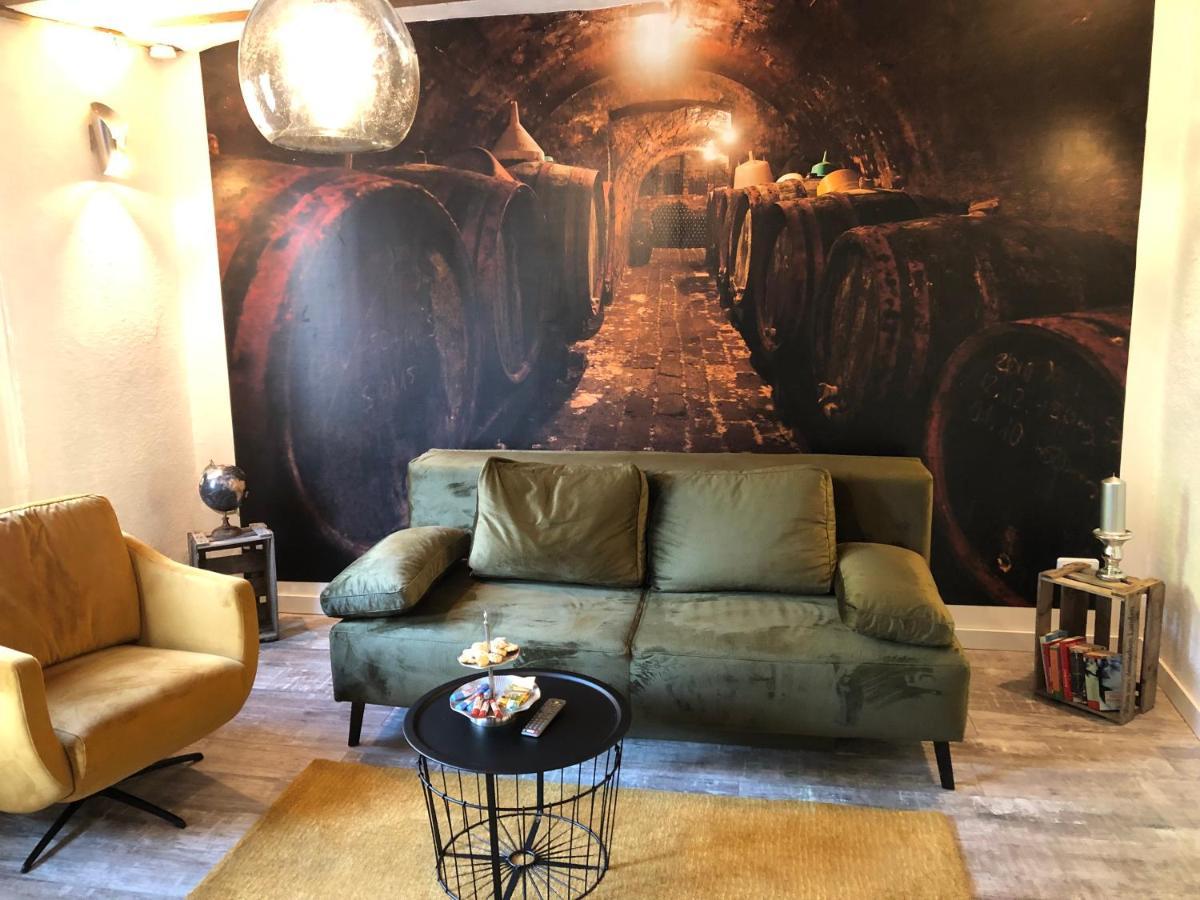 Schoene Ferienwohnung Gewoelbekeller Fachwerkhaus Бахарах Экстерьер фото